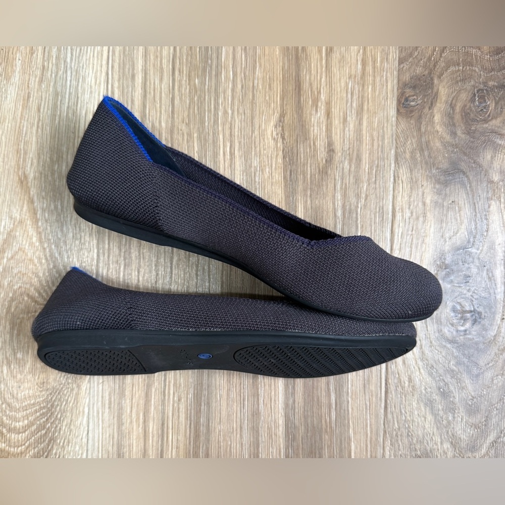 Rothy’s The Flat Size Us 6.5 Fig Python Ballet Fl… - image 4